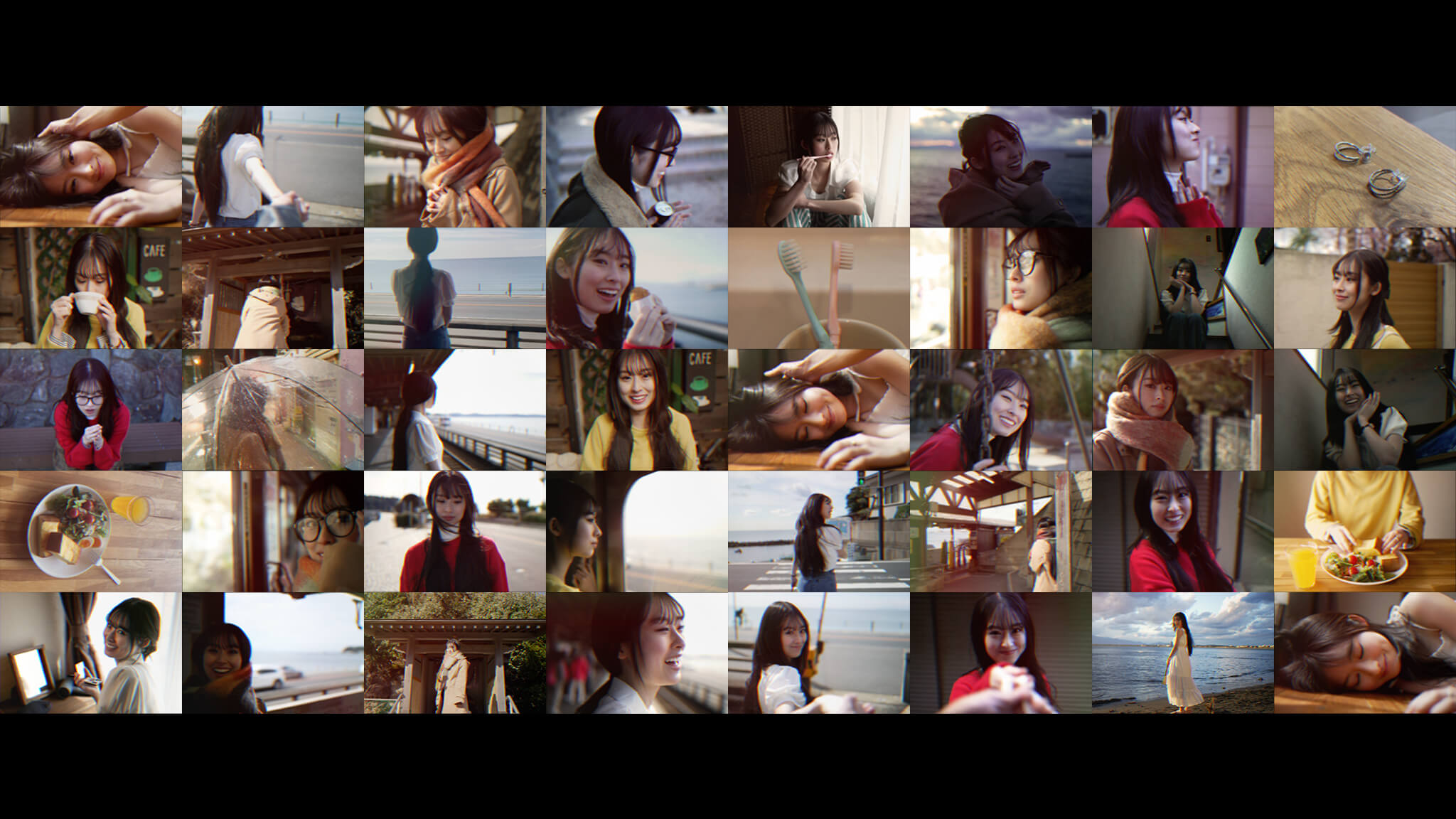 1stシングル「Sepia Gold」MV Still Cut